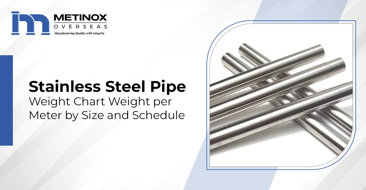 Stainless Steel Pipe Weight Chart